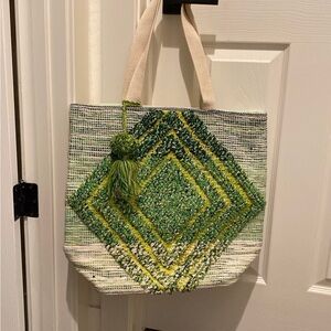 Tote Bag by Panache - Large Embroidered 19x17x6 NWOT